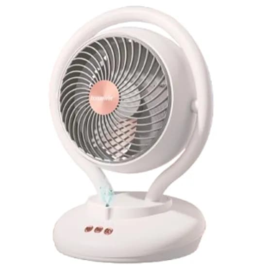 Ventilador de Mesa Ecopower EP-104 3VEL/3PAS/Recarregável/Bivolt - Branco