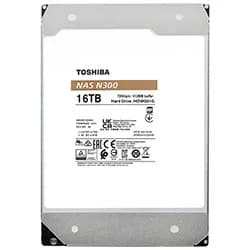 HD Toshiba 16TB N300 Nas 3.5" SATA 3 7200RPM - HDWG51GXZSTA (Garantia BR)