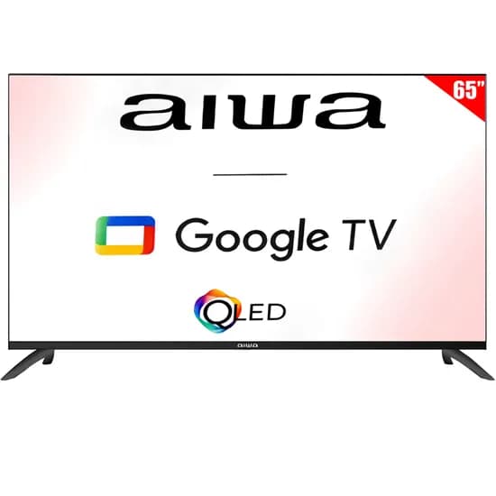 Televisão Smart Qled Aiwa AW65B4QFG 65" 4K Uhd - Preto