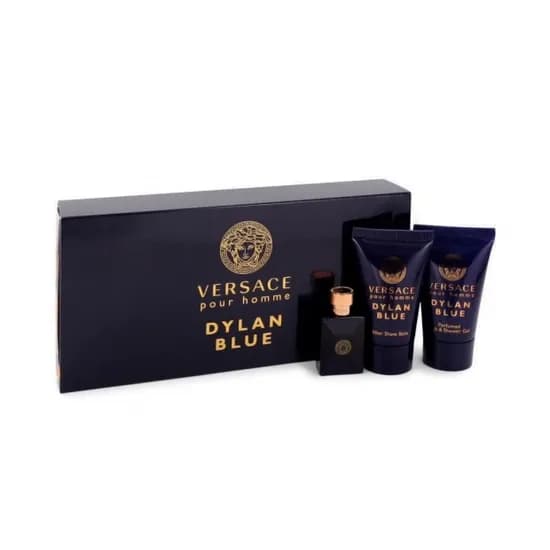 Kit Perfume Versace Dylan Blue Pour Homme 3PCS