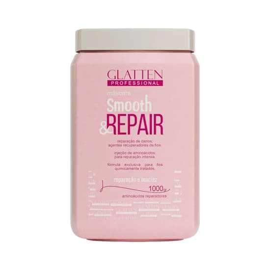 Mascarilla Capilar Glatten Smooth & Repair 1KG