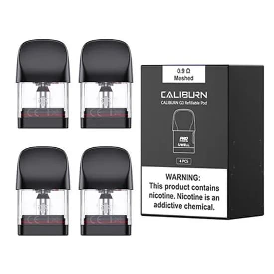 Uwell Filtro Caliburn G3/GK3 0.9 c/4PCS 2.5ML