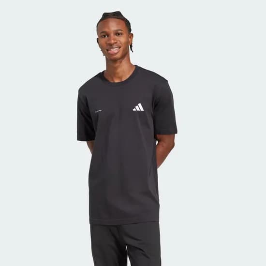 Remera Adidas Lens Hoop Negro