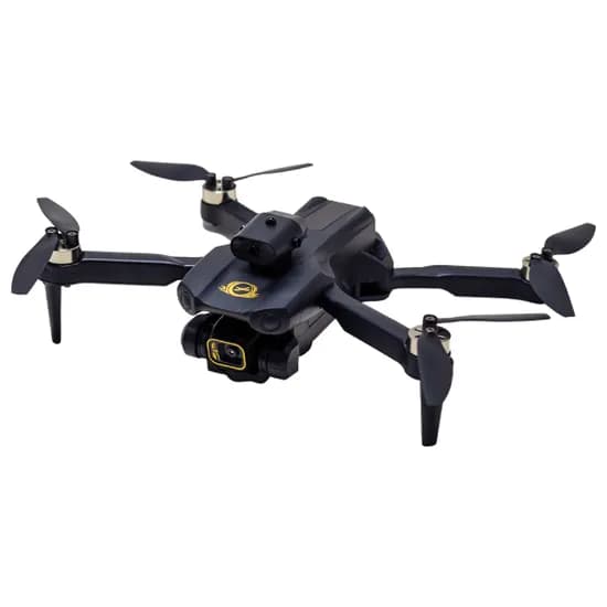 Drone Quadricoptero No.2705 / HD Camera / 2 Baterias / Controle Remoto - Preto