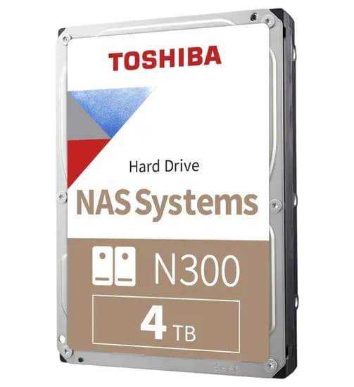 HD 4TB Toshiba SATA3 7200RPM N300 Pro Nas HDWG740XZSTD