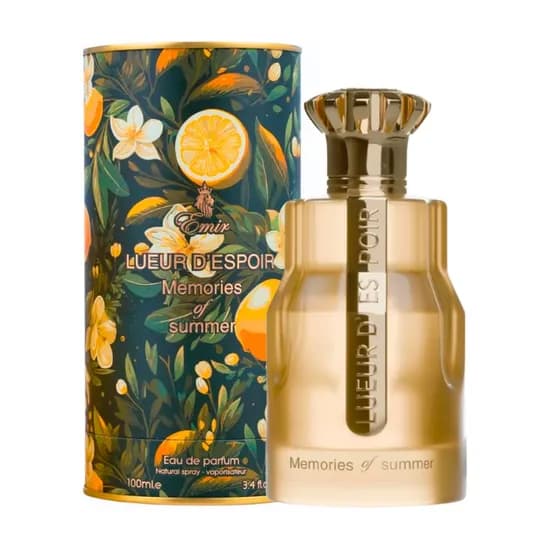 Perfume Paris Corner Emir Lueur D’Espoir Memories Of Summer - Eau de Parfum - Unissex - 100ML