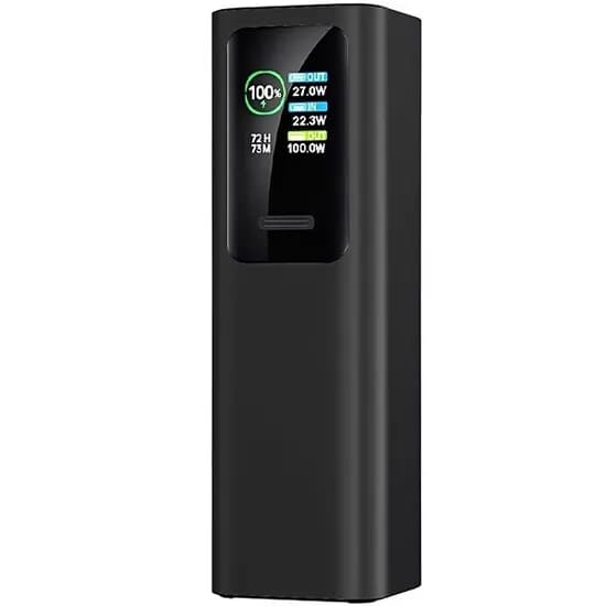 Carregador Portátil para Starlink Mini Link-It LINKBAT-M13-01-30K 30.000 Mah Saídas USB e 2 USB-C - Preto