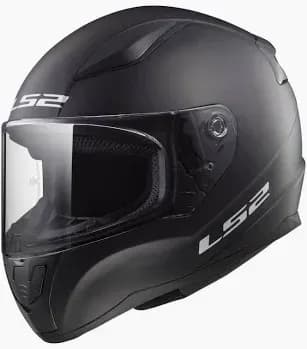 Capacete para Motociclista LS2 FF353 Rapid II Matte Black