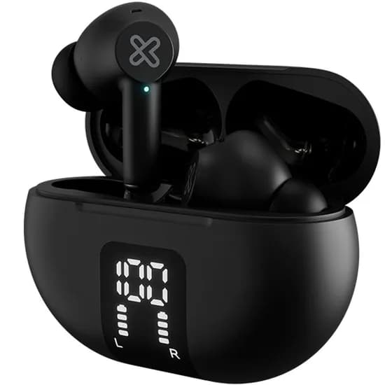 Fone de Ouvido Klip KTE-755BK Edgebuds - Black