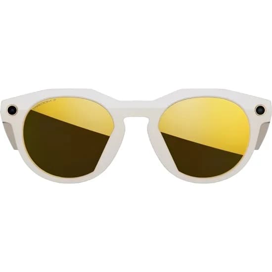 Óculos de Sol Smart Oakley Meta HSTN Edição Limitada Polarizado – Warm Grey/Prizm 24K