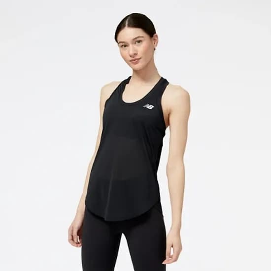 Camiseta Deportivo Femenino New Balance Accelerate Sin Mangas Negro