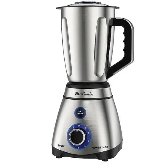 Liquidificador Molimix MLI-800 800 Watts 1.5 Litros 5 Velocidades + Pulsar 220V ~ 50/60 HZ - Prata/Preto