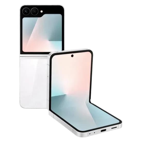 Smartphone Samsung Galaxy Z FLIP7 Fe 5G SM-F761B 256GB 8GB Ram Dual Sim Tela 6.7" - Branco
