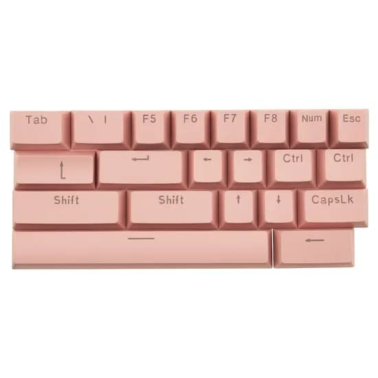 Teclas de Reposição Satellite AK-216 - 21 Peças - Rosa