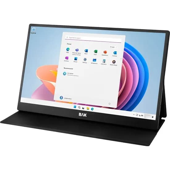 Monitor Portátil BAK BK-1563-T 15,6" Ips FHD/USB-C/HDMI/3,5 MM