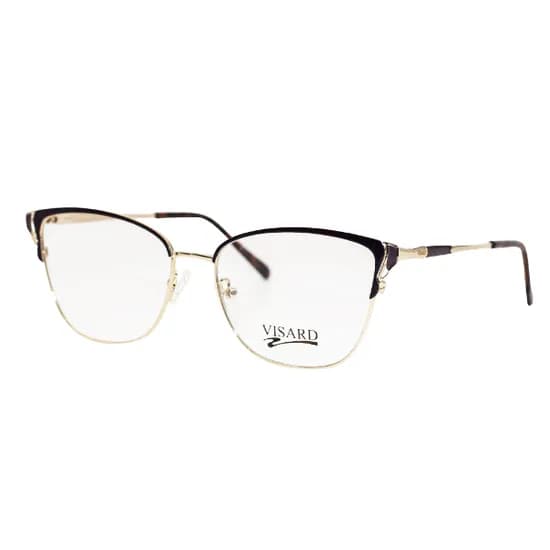 Armação para Óculos de Grau RX Visard FK1582 54-16-140 C6 - Animal Print/Dourado