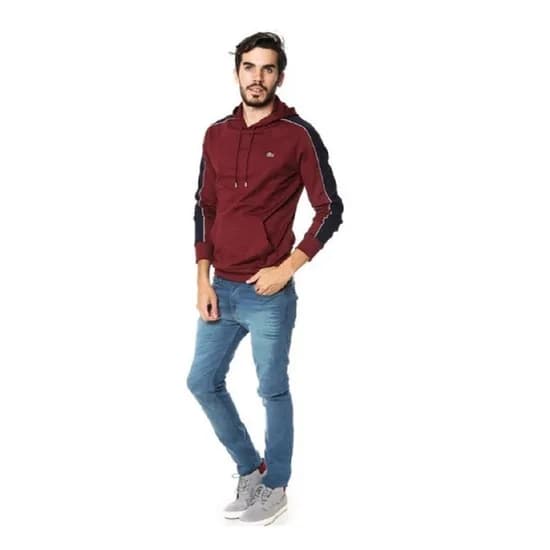 Suéter Lacoste Masculino TH3464-PX1 05 - Bordô
