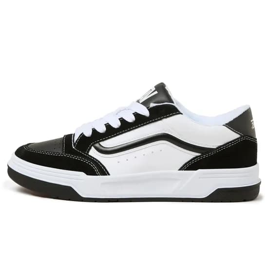 Calzado Vans Hylane Black White Cuero