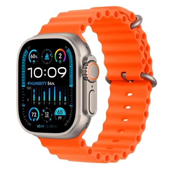 Relogio Inteligente Smartwatch Mannatech M9 Ultra Mini 41MM com Bluetooth - Laranja