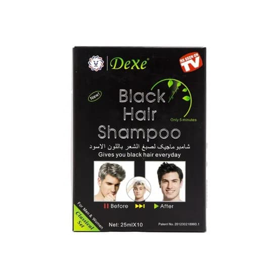 Dexe Black Hair Shampoo 25MLX10
