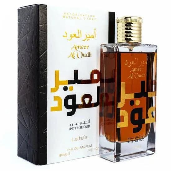 Perfume Lattafa Ameer Al Oudh Intense Edp 100ML - Unissex