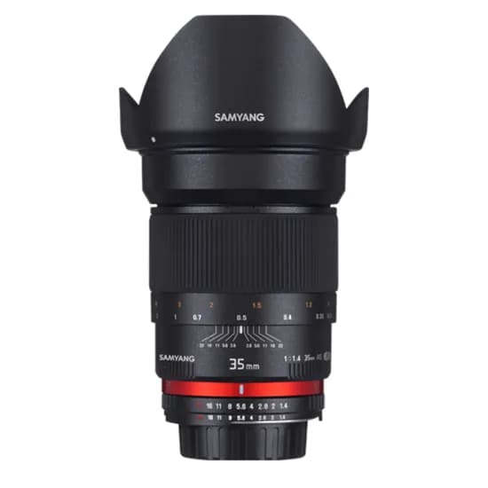 Lente Samyang Panasonic MF 35MM F1.4 MFT FF DSLR