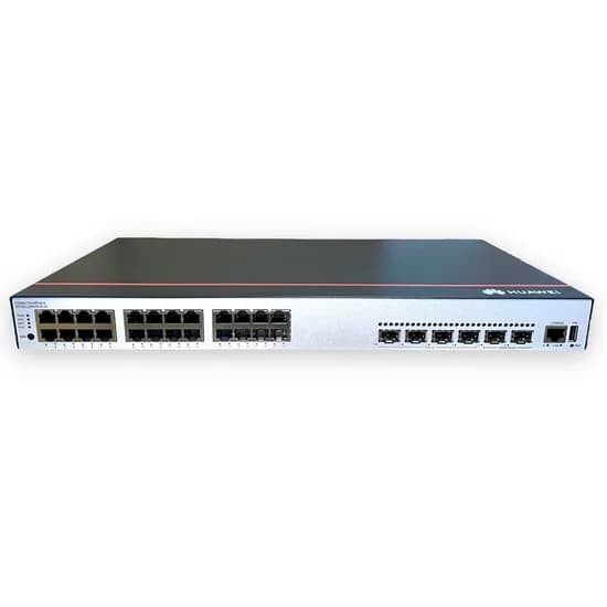 Huawei Switch 24P S5735-L24P4XE-A-V2-Ac 2*12GE+4*10GE Poe+