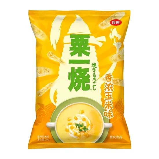 Salgadinho Four Seas Snack Creme de Milho Pacote 80G