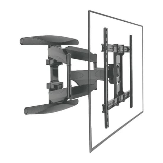 Suporte para TV LED Smartfy ST02 / 55"-85" / Articulado / Suporta Ate 70KG - Preto