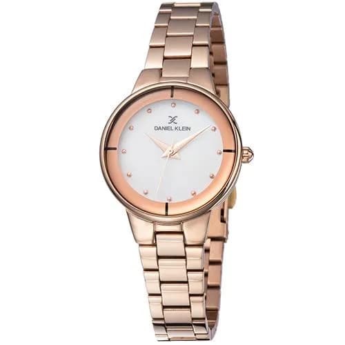 Relógio Analógico Daniel Klein Premium DK11889-2 Feminino, Metal - Rosa Ouro