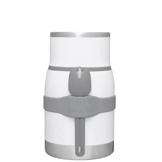 Pote Térmico + Garfo/Colher Stanley The Adventure To-Go Food Jar 710ML - White