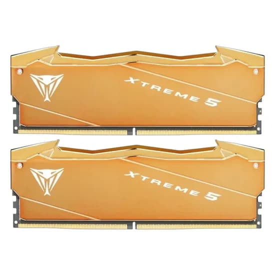 Memória Ram Patriot Viper Xtreme 5 Aurum 32GB (2X16GB) DDR5 64000 MHZ - VXA532G6432K