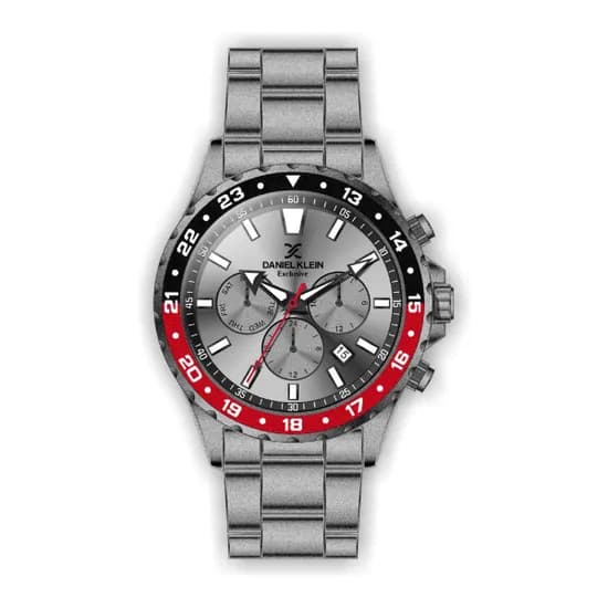 Relógio Analógico Masculino Daniel Klein Exclusive DK.1.12333-6 - Cinza