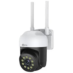Câmera de Segurança 4LIFE FLD4G-s 360° Falcon View Smart Outdoor / Wi-Fi / 2.5K / 4MP - Branco