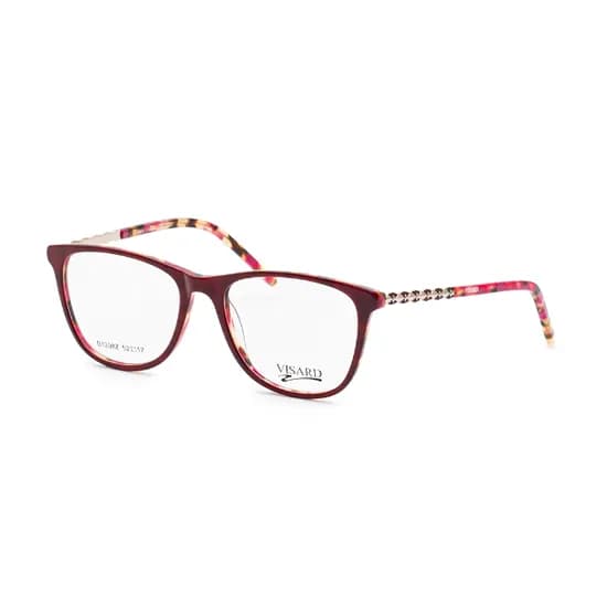 Armação para Óculos de Grau Visard B1298Z C5 Tam. 52-14-140MM - Vermelho/Rosa