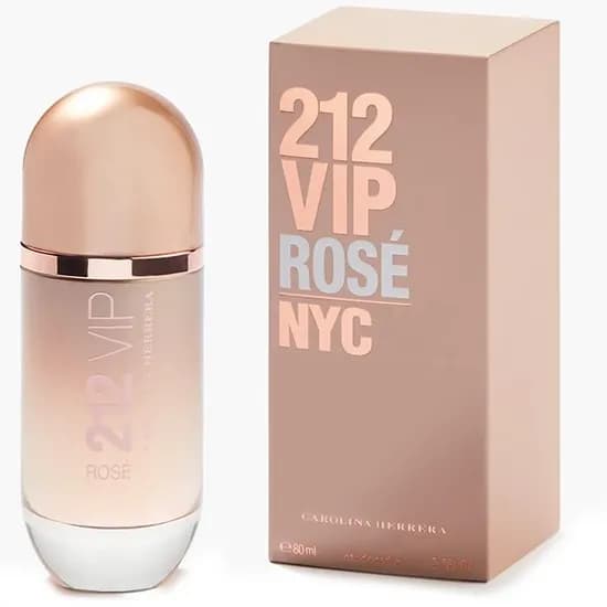 Perfume Feminino Carolina Herrera 212 Vip Rosé NYC Edp 80 ML