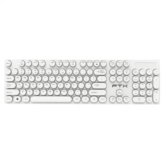 Teclado FTX FTXK22 Portugues USB Branco