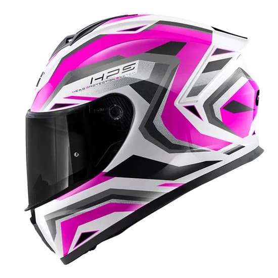Capacete para Motociclista Givi 50.X Sport Fuchsia-Grey-Silver-Black
