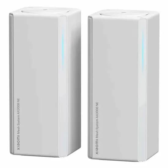 Roteador Xiaomi Mesh System Ne DVB4458GL Wifi Dual Band AX3000 5GHZ 2402 MBPS - Branco (2 Pack)