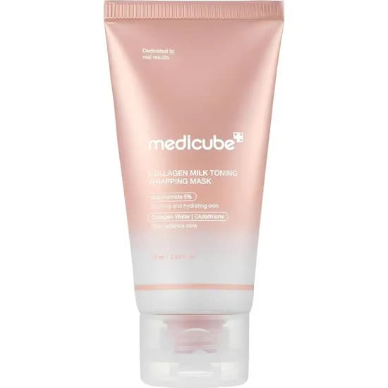 Máscara Facial Medicube Collagen Milk Toning Wrapping Mask - 75 ML