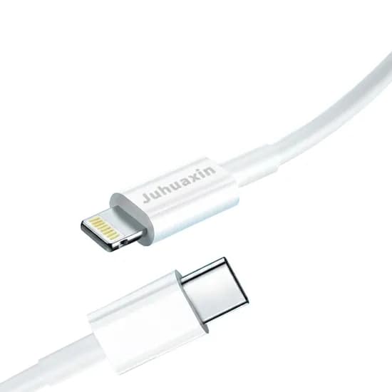 Cabo Juhuaxin JU-UX30 USB-C - Lightning 27W 1M - White