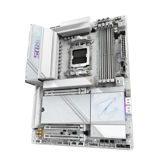 Placa Mãe Gigabyte X870E Aorus Pro Ice AM5 DDR5 ATX