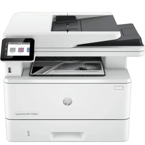 Impressora Monocromática HP Laserjet Pro MFP 4103FDW I/ s/ C/ F USB/ Red 220V 50/ 60HZ - 2Z629A 697