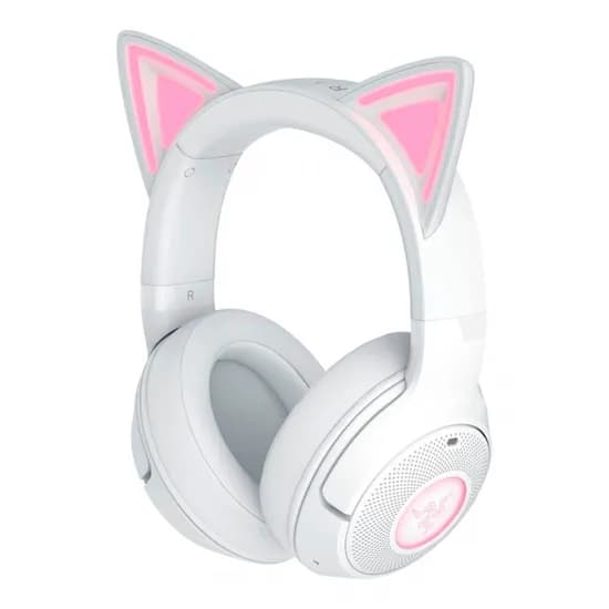 Fone Razer Kraken Kitty V2 Wireless RGB White RZ04-04860600-R 3U1