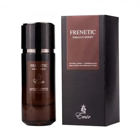 Perfume Paris Corner Emir Frenetic Tobacco Honey Extrait de Parfum Masculino 80ML