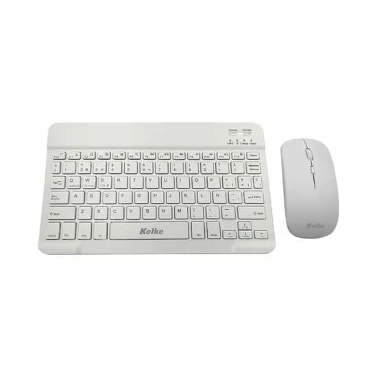 Kit Kolke KEK-718 Teclado Y Mouse Inalámbrico White