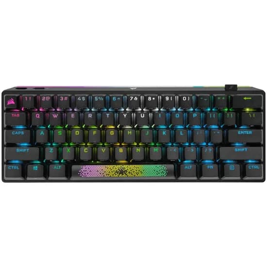 Teclado Gamer Corsair K70 Pro Mini Wireless CH-9189014-Na RGB/60%/Mecânico (Inglês) - Preto