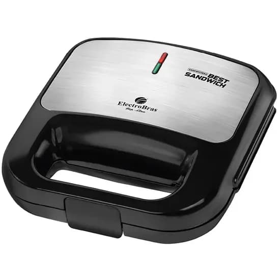 Torradeira Aiwa AWTD1430 850 Watts 7 Temperaturas 220 - 240V ~ 50/60HZ - Preta/Prata