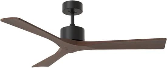 Ventilador de Teto Joog SV1 Black/Nogal Bivolt - Decorativo Silencioso com Controle