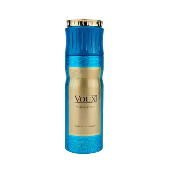 Spray Corporal Perfumado Paris Corner Voux Turquoise Unissex 200ML